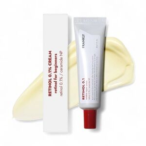 FRANKLY Retinol 0.1% Cream  Ceramide NP (Beginner Friendly) KOREAN SKINCARE